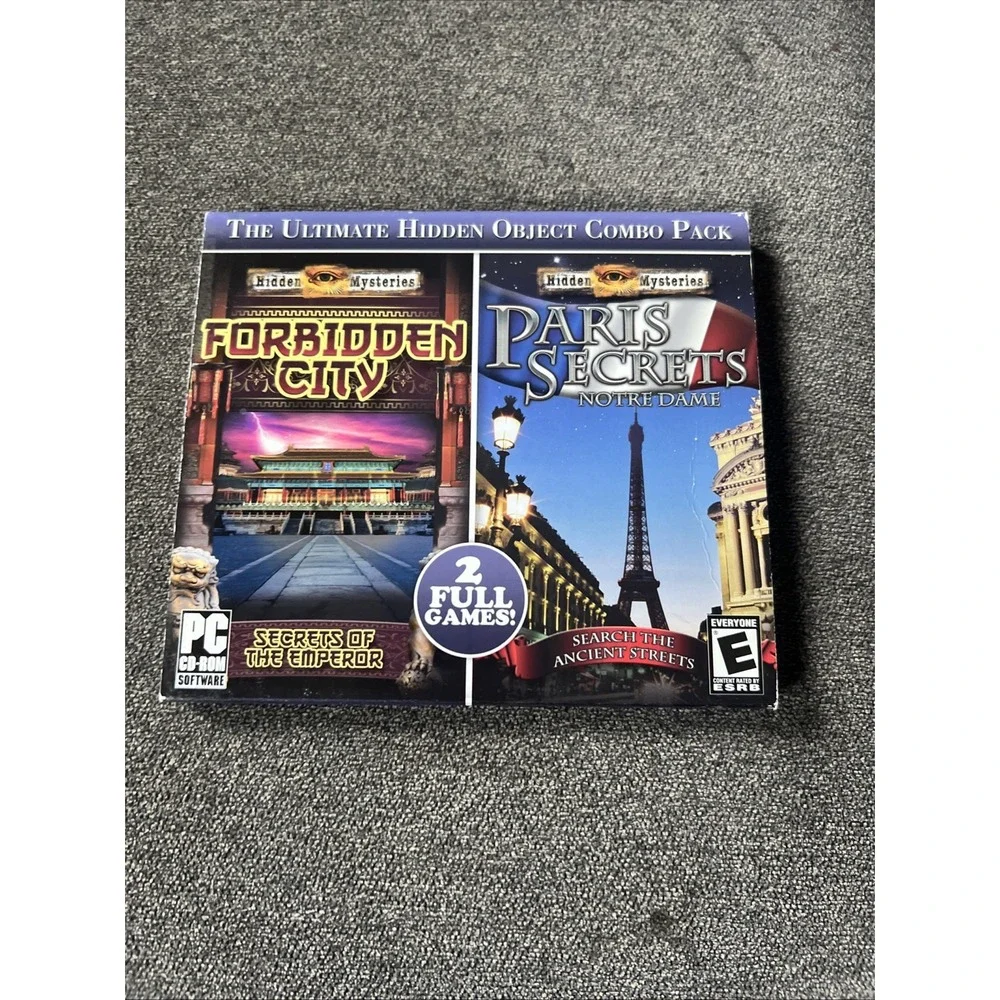 Hidden Mysteries -Forbidden City & Paris Secrets Notre Dame ( PC Game, 2011 )